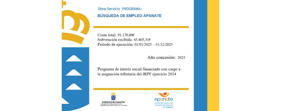 Búsqueda de empleo APANATE